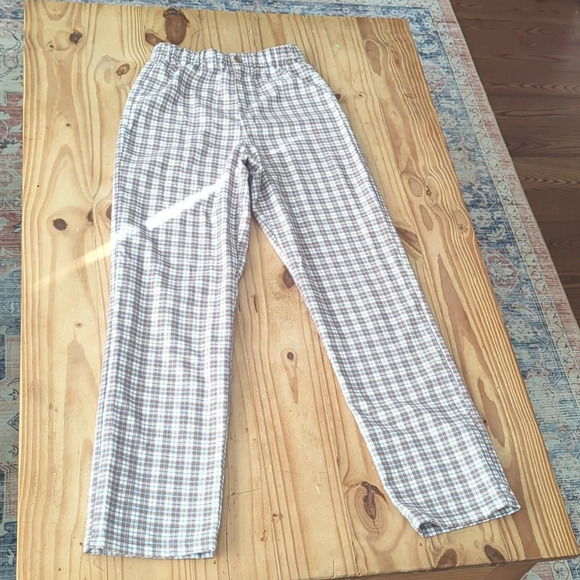 Brandy Melville plaid Tilden pant size  XS/S - Picture 3 of 7